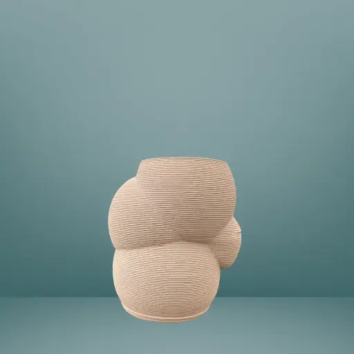 Sutter Buttes - bisque-fired